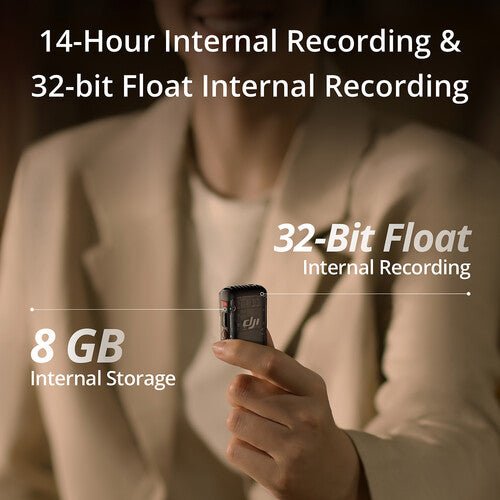 Shop DJI Mic 2 Compact Digital Wireless Microphone System/Recorder for Camera & Smartphone (2.4 GHz) by DJI at B&C Camera