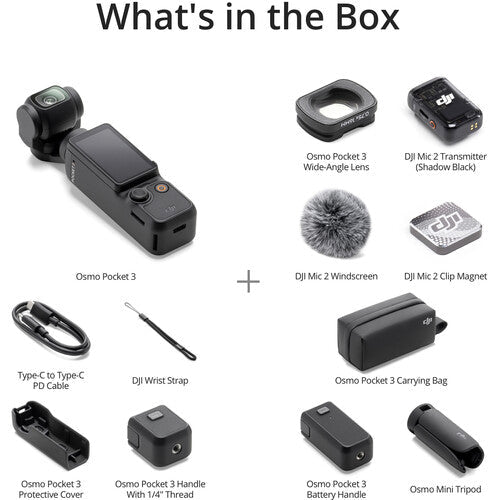 Shop DJI Osmo Pocket 3 Creator Combo by DJI at B&C Camera