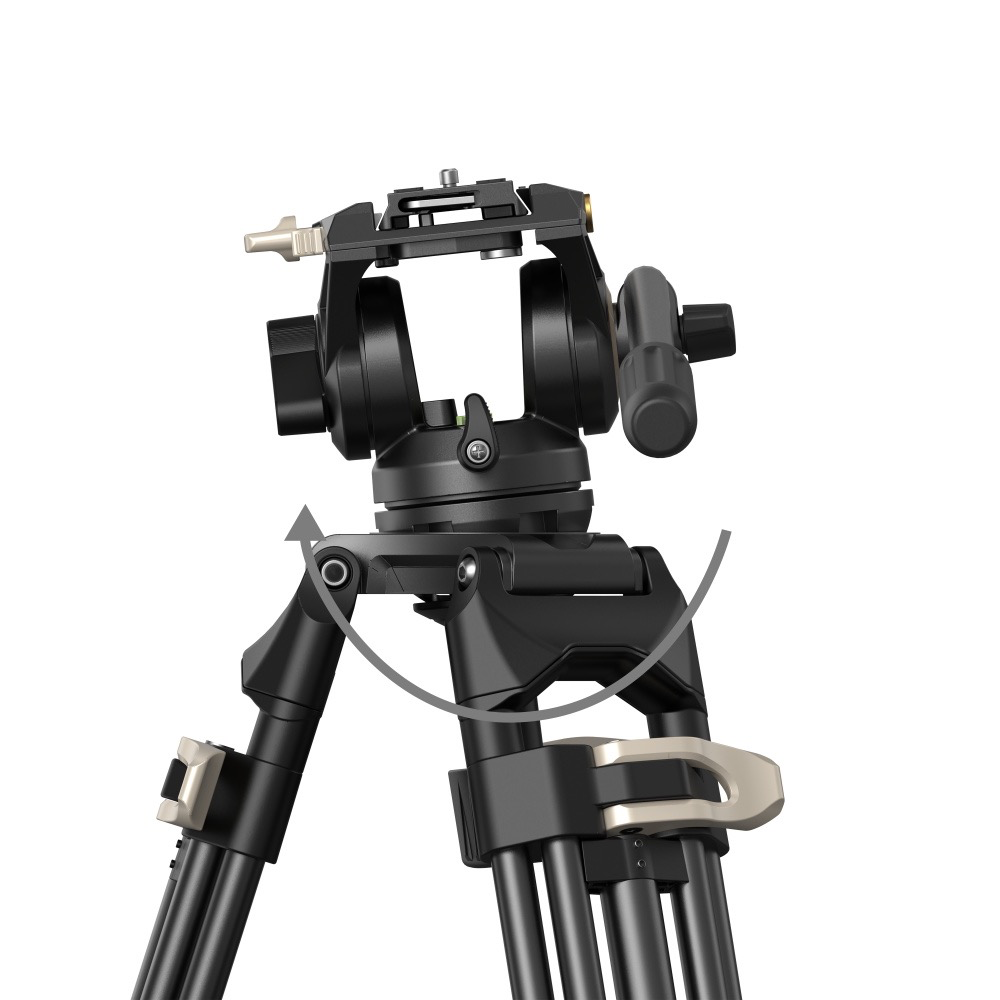 SmallRig Heavy-Duty Fluid Head Tripod