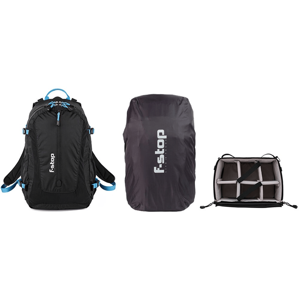 Shop f-stop Guru 25L Ultralight Camera Pack Essentials Bundle (Black/Blue) by F-Stop at B&C Camera