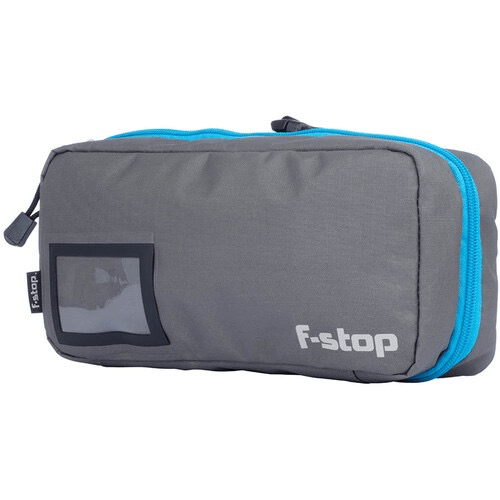 Shop f-stop Medium Gargoyle Accessory Pouch (Gray/Blue Zipper) by F-Stop at B&C Camera