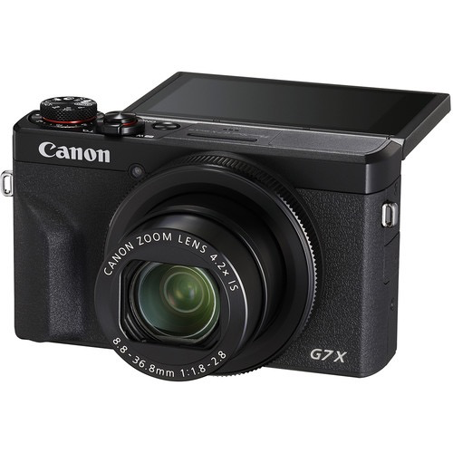 Shop Canon PowerShot G7 X Mark III Digital Camera (Black) with Delkin Black Rugged SD Card 99MB/S - 32 GB by Canon at B&C Camera