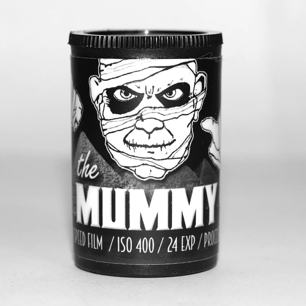 Shop FPP The Mummy 400 35mm B&W Film - 24 Exposure Roll by Film Photography Project at B&C Camera