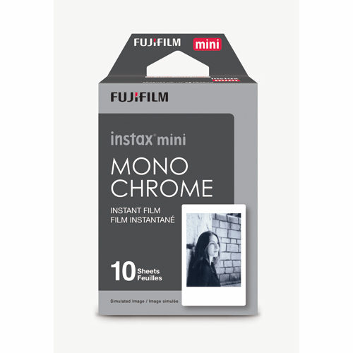 Shop Fuji Instax Mini Monochrome Film by Fujifilm at B&C Camera