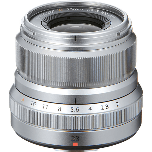 Fuji XF 23mm F2 R WR Silver by Fujifilm at B&C Camera