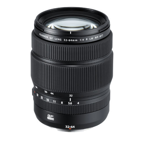 Shop FUJIFILM GF 32-64mm f 4.0 R LM WR GFX Lens by Fujifilm at B&C Camera