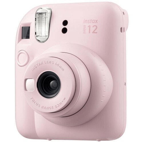 FUJIFILM INSTAX MINI 12 Instant Film Camera (Blossom Pink) - B&C Camera