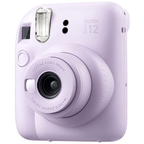 FUJIFILM INSTAX MINI 12 Instant Film Camera (Lilac Purple) - B&C Camera