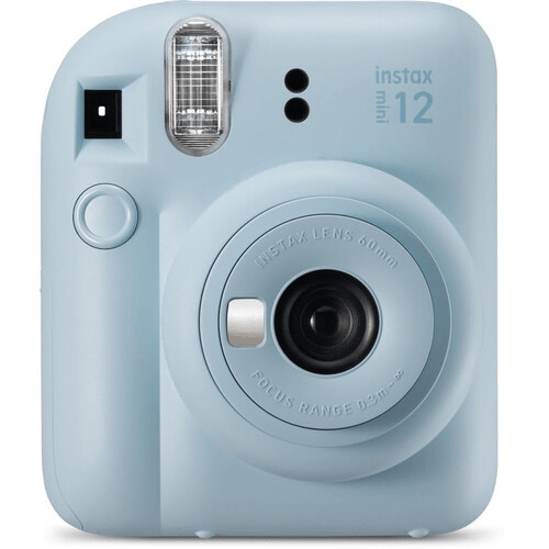 FUJIFILM INSTAX MINI 12 Instant Film Camera (Pastel Blue) by Fujifilm at B&C