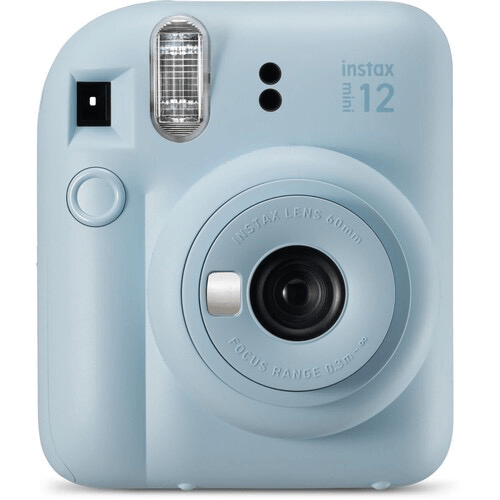 Shop FUJIFILM INSTAX MINI 12 Instant Film Camera (Pastel Blue) by Fujifilm at B&C Camera