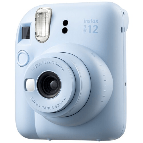 Shop FUJIFILM INSTAX MINI 12 Instant Film Camera (Pastel Blue) by Fujifilm at B&C Camera