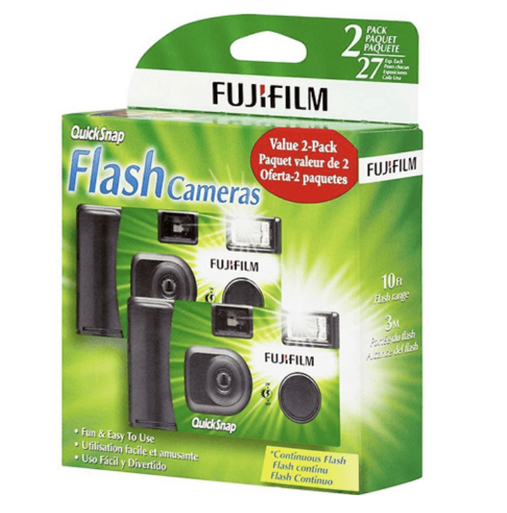 Fujifilm Quicksnap Flash 400 2 Pack