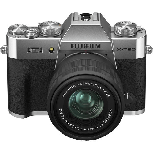 Shop FUJIFILM X-T30 II Mirrorless Digital Camera with 15-45mm Lens (Silver) by Fujifilm at B&C Camera