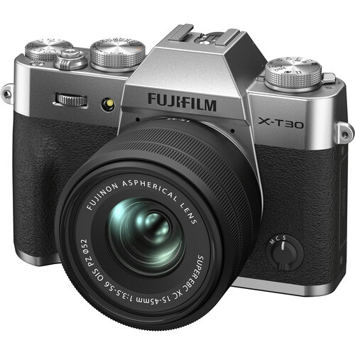 Shop FUJIFILM X-T30 II Mirrorless Digital Camera with 15-45mm Lens (Silver) by Fujifilm at B&C Camera