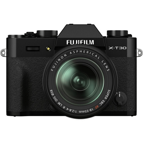 FUJIFILM X-T30 II Mirrorless Digital Camera with 18-55mm Lens (Black)