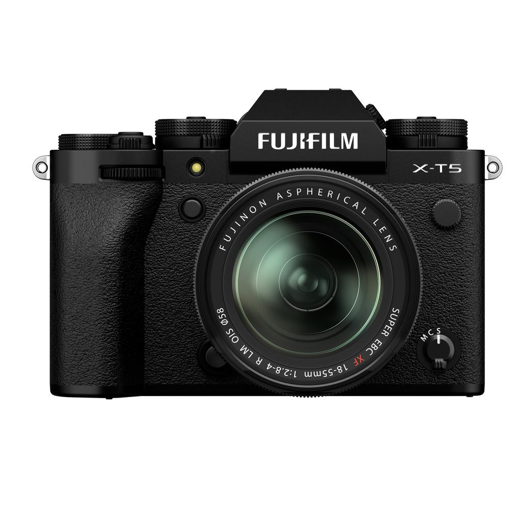 Shop FUJIFILM X-T5 Mirrorless Camera with 18-55mm Lens (Black) by Fujifilm at B&C Camera