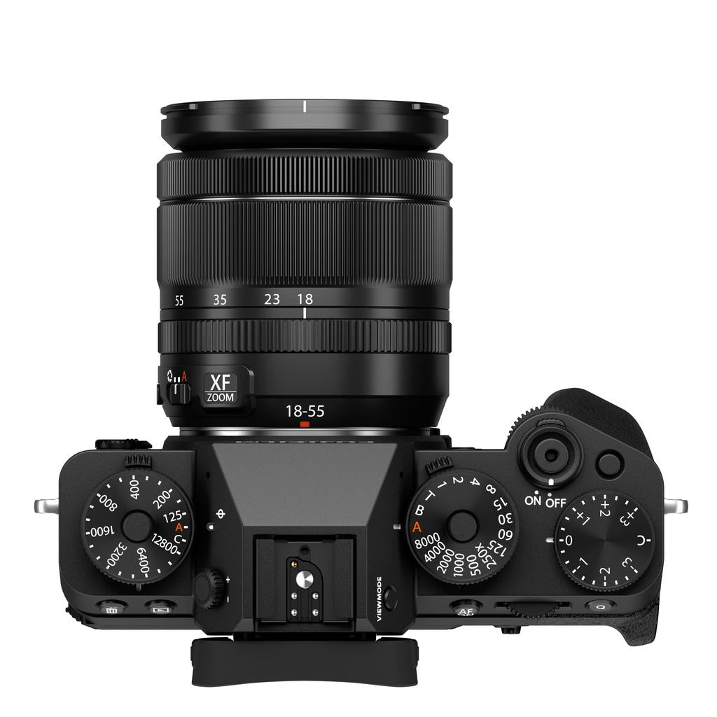 Shop FUJIFILM X-T5 Mirrorless Camera with 18-55mm Lens (Black) by Fujifilm at B&C Camera