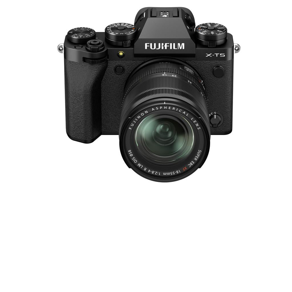 Shop FUJIFILM X-T5 Mirrorless Camera with 18-55mm Lens (Black) by Fujifilm at B&C Camera