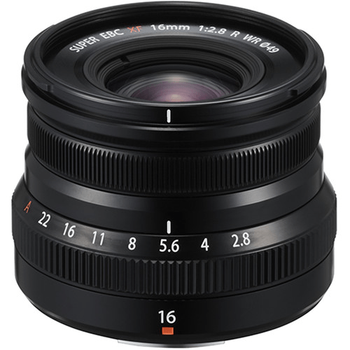 Shop FUJIFILM XF 16mm f/2.8 R WR Lens (Black) by Fujifilm at B&C Camera