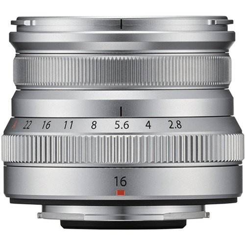 Shop FUJIFILM XF 16mm f/2.8 R WR Lens (Silver) by Fujifilm at B&C Camera