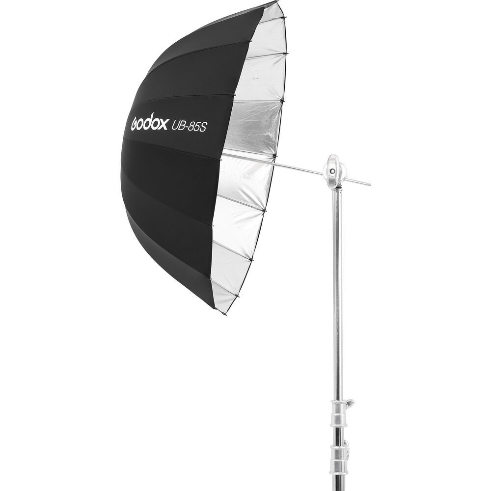 Shop GODOX 33.5" (85CM) SILVER PARABOLIC UMBRELLA by Godox at B&C Camera