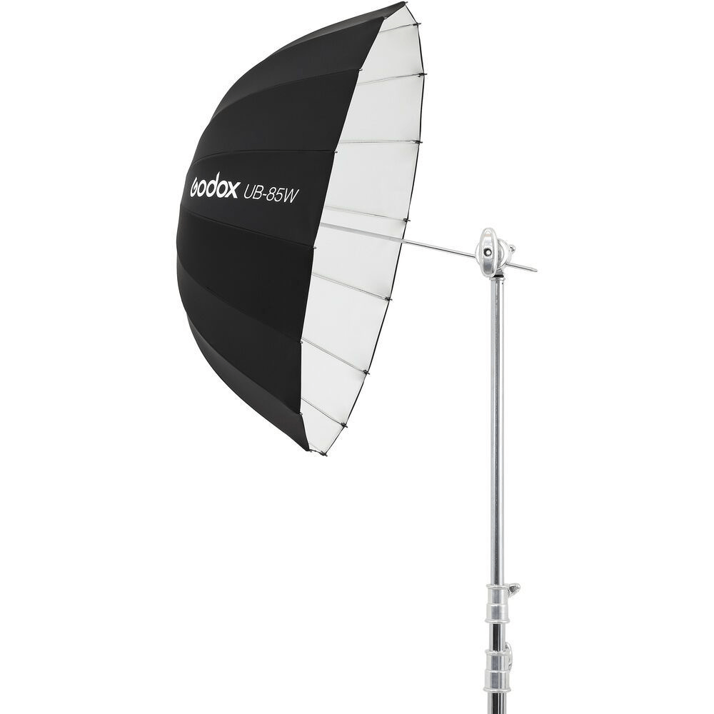 Shop GODOX 33.5" (85CM) WHITE PARABOLIC UMBRELLA by Godox at B&C Camera