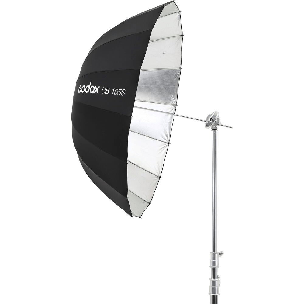 Shop GODOX 41" (105CM) SILVER PARABOLIC UMBRELLA by Godox at B&C Camera