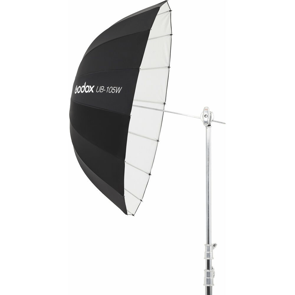Shop GODOX 41" (105CM) WHITE PARABOLIC UMBRELLA by Godox at B&C Camera
