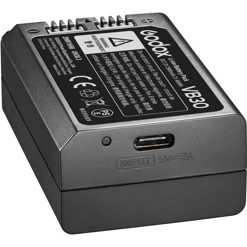 Shop Godox VB30 Battery for V1Pro Round Head Camera Flash by Godox at B&C Camera