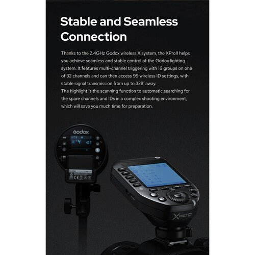Shop Godox XPro II TTL Wireless Flash Trigger for Canon Cameras by Godox at B&C Camera
