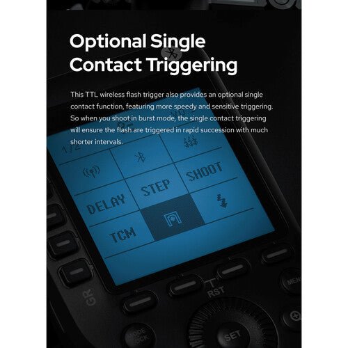 Shop Godox XPro II TTL Wireless Flash Trigger for Canon Cameras by Godox at B&C Camera