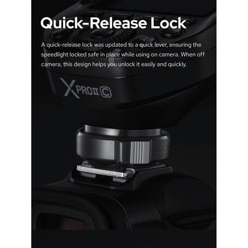 Shop Godox XPro II TTL Wireless Flash Trigger for Canon Cameras by Godox at B&C Camera