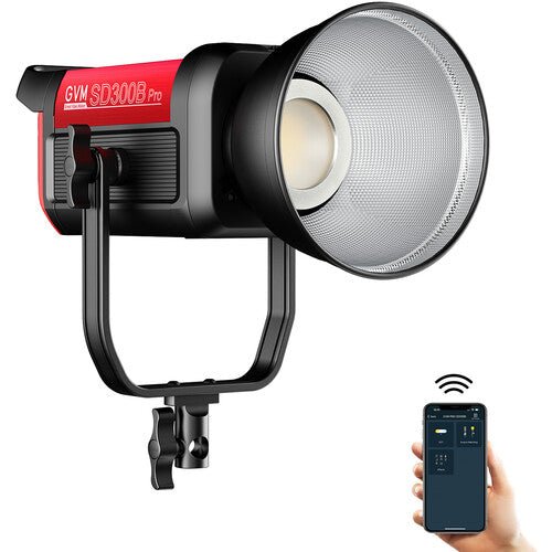 GVM Pro SD300B Bi-Color LED Monolight (300W) - B&C Camera
