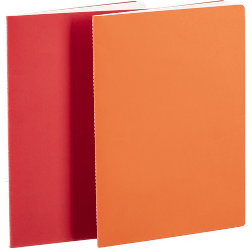 Shop Hahnemühle Sketch & Note Booklet Bundle (Cerise and Paprika Covers, A6, 20 Sheets Each) by Hahnemuhle at B&C Camera