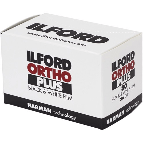 Shop Ilford Ortho Plus Black & White Negative Film (35mm Roll Film, 36 Exposures) by Ilford at B&C Camera