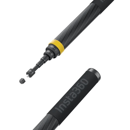Shop Insta360 Extended Selfie Stick for X3, ONE RS/X2/R/X, and ONE (14 to 118") by Insta360 at B&C Camera