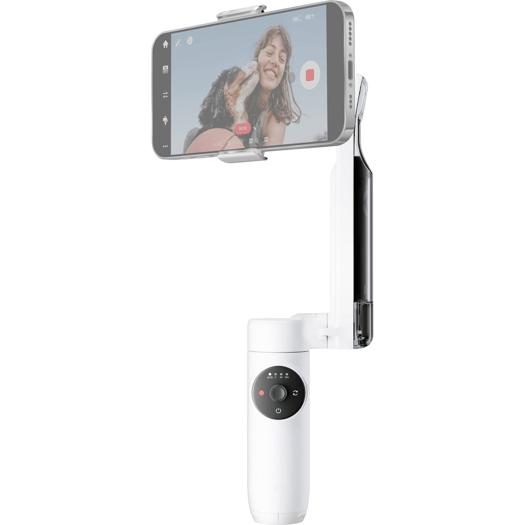 Insta360 Flow Smartphone Gimbal Stabilizer (White) by Insta360 Flow Smartphone Gimbal Stabilizer (White) by
