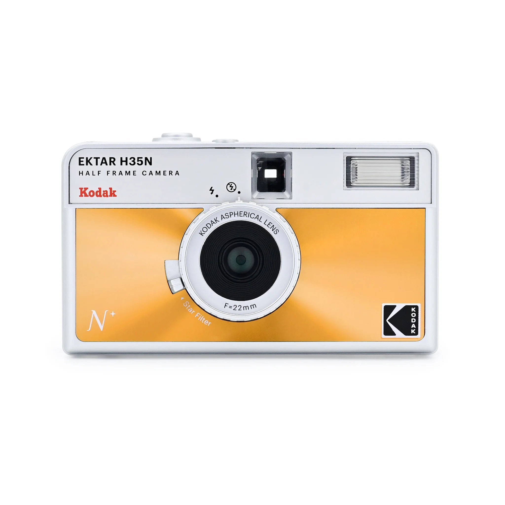 Kodak Ektar H35N 1/2 Frame Film Camera (Glazed Orange)