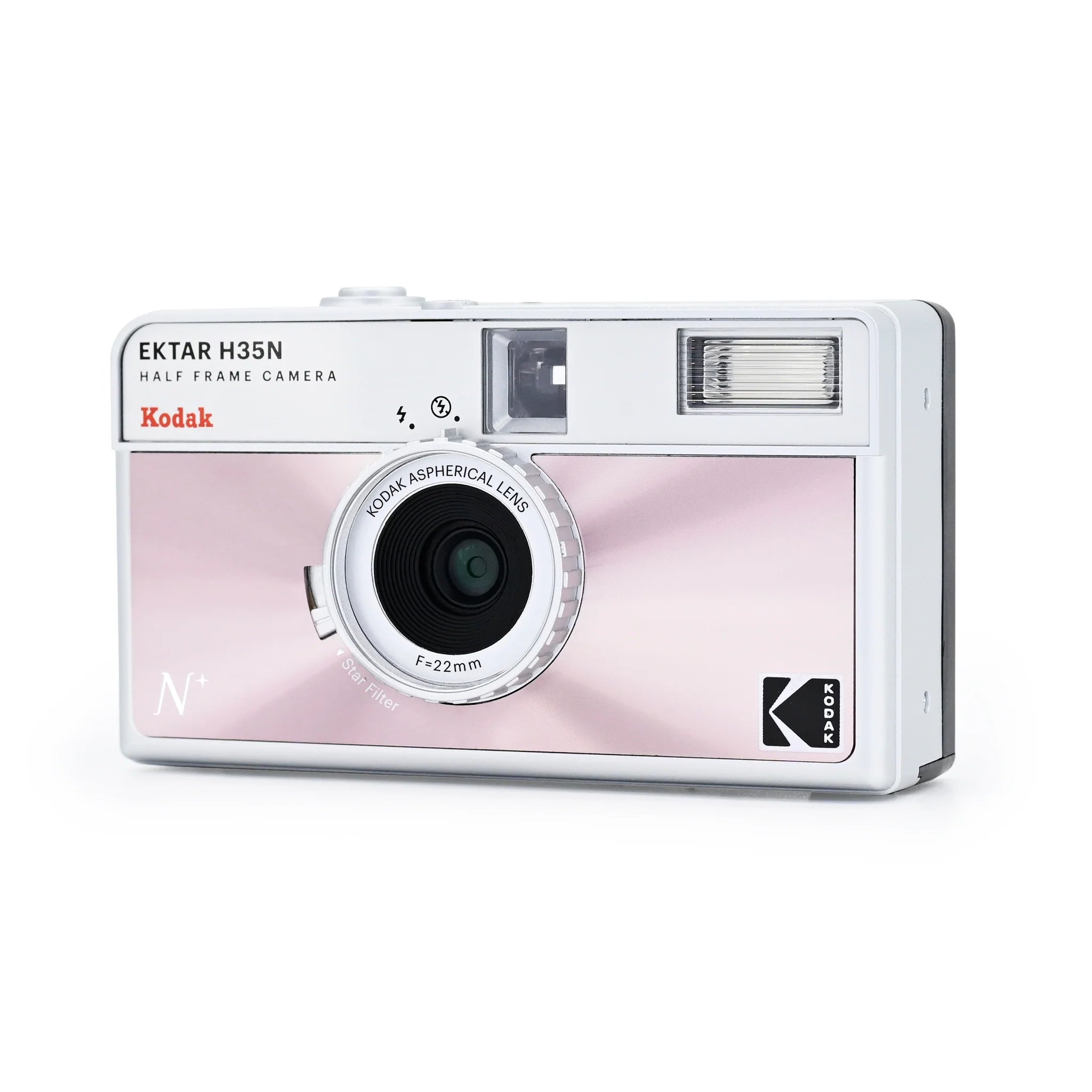 Shop Kodak Ektar H35N 1/2 Frame Film Camera (Glazed Pink) by Kodak at B&C Camera