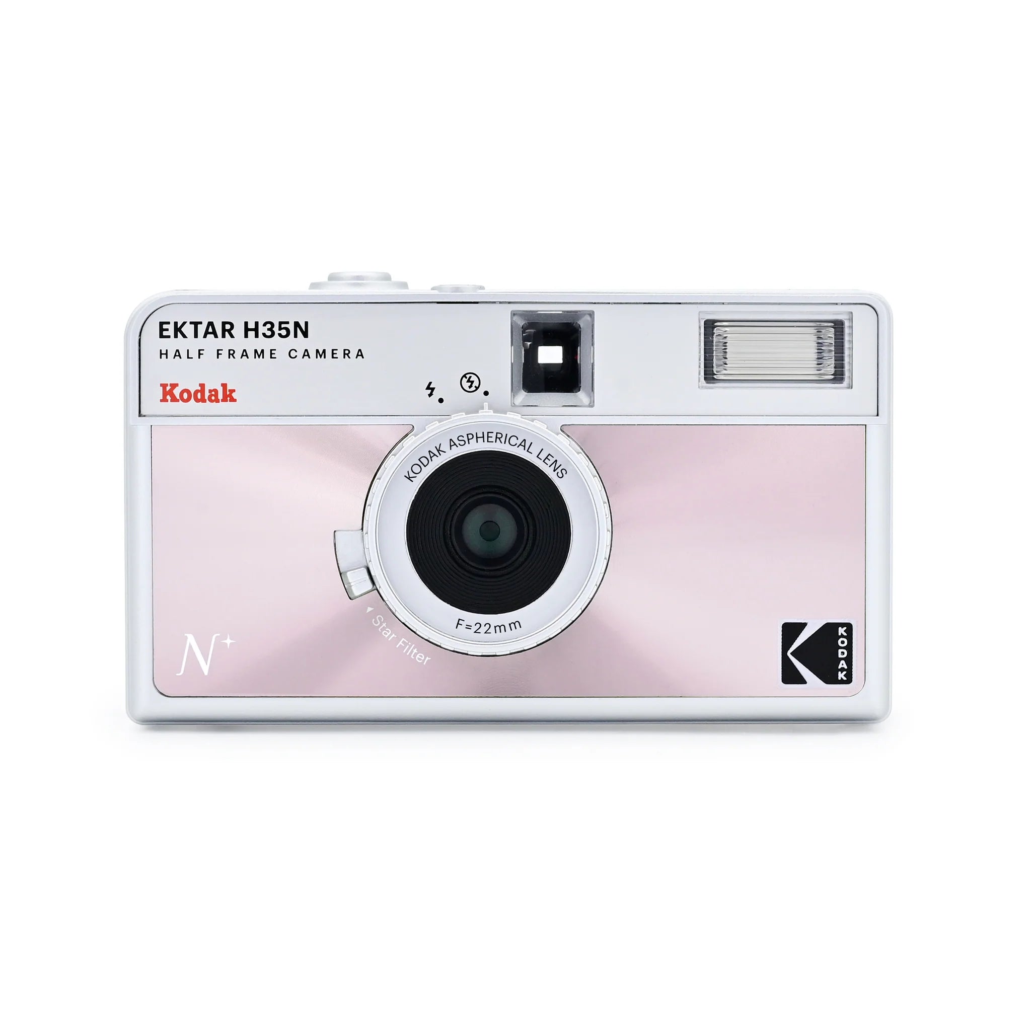 Shop Kodak Ektar H35N 1/2 Frame Film Camera (Glazed Pink) by Kodak at B&C Camera