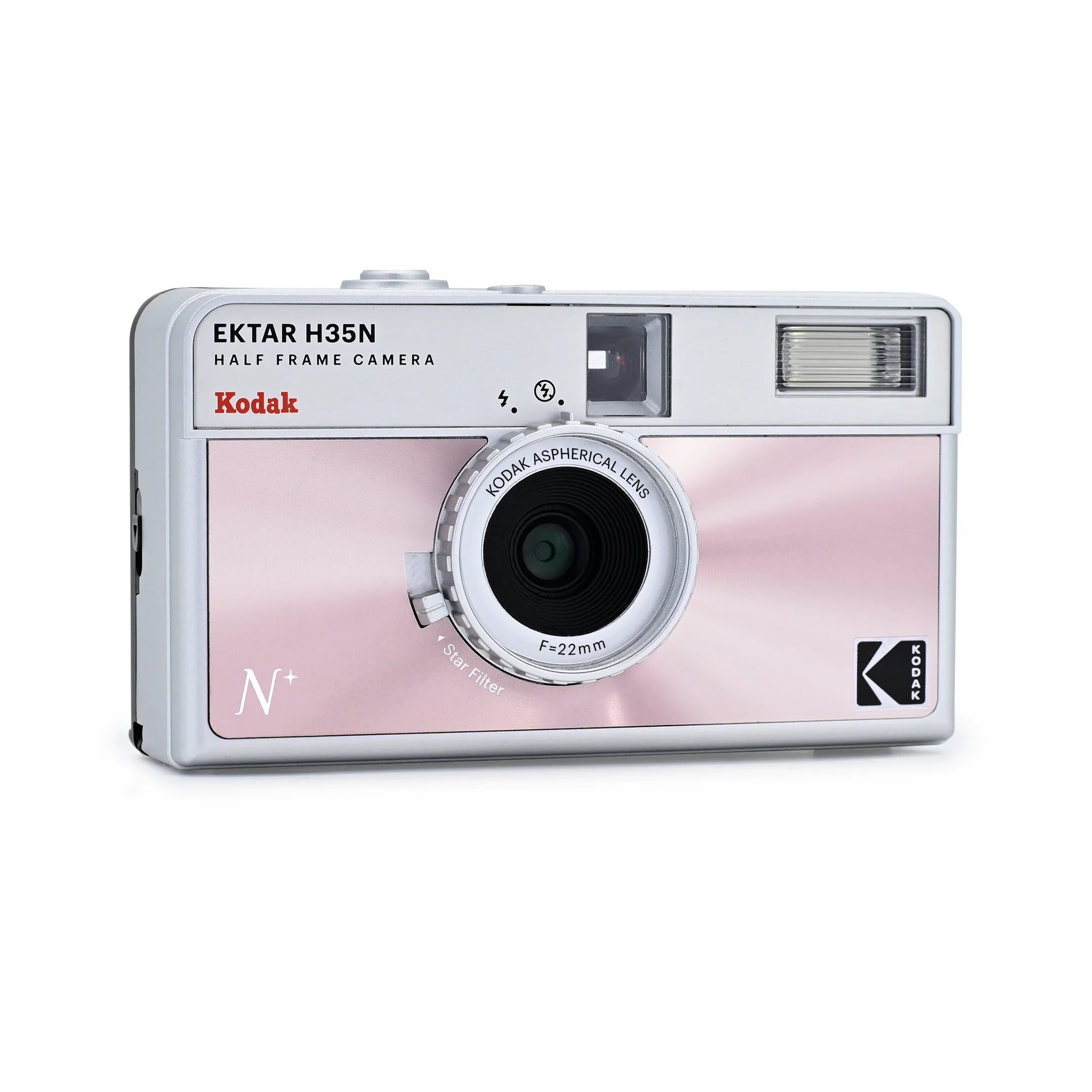 Kodak Ektar H35N 1/2 Frame Film Camera (Glazed Pink) - B&C Camera