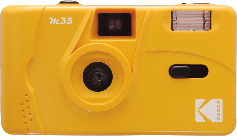 Shop Kodak M35 35mm Film Camera with Flash (Yellow) by Kodak at B&C Camera