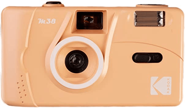 Kodak M38 Clouds Grapefruit Film Camera with Flash by Kodak at B&C Camera