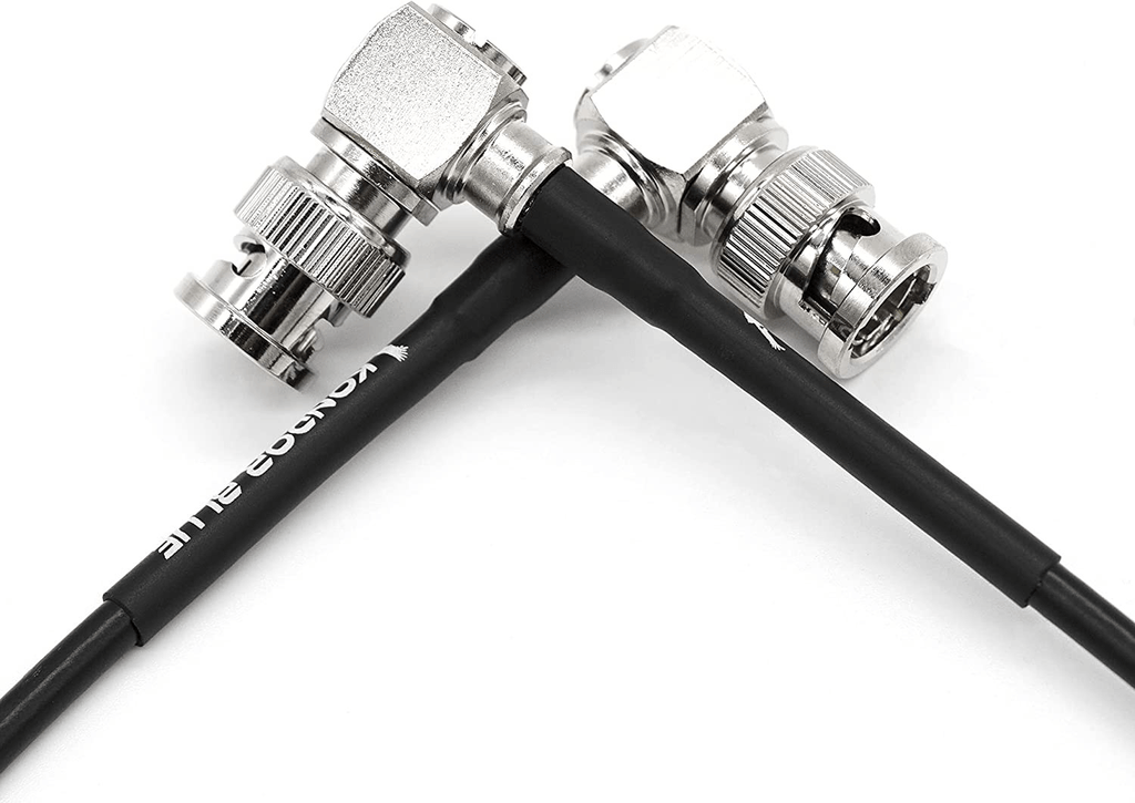 Shop Kondor Blue 12G-SDI Cable for 4K60 Camera Monitors and Transmitters (Straight, 22") by KONDOR BLUE at B&C Camera