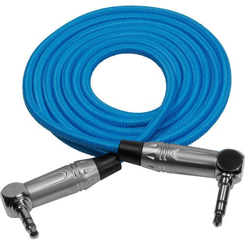 Shop Kondor Blue 3.5mm Right-Angle TRS Stereo Audio Cable (48”) by KONDOR BLUE at B&C Camera