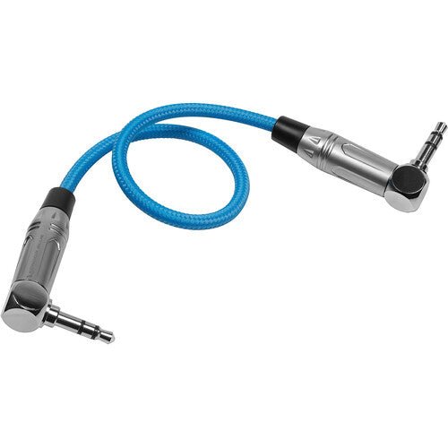 Shop Kondor Blue 3.5mm to 3.5mm Right-Angle Timecode Audio Cable (10”) by KONDOR BLUE at B&C Camera
