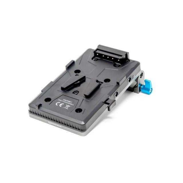 Shop Kondor Blue Cine V Mount Battery Plate for LWS 15Mm Rods (Black) by KONDOR BLUE at B&C Camera