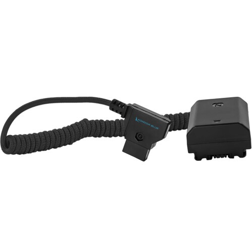 Shop Kondor Blue D-Tap to NP-FZ100 Dummy Battery Cable for Sony a7S III (Black) by KONDOR BLUE at B&C Camera