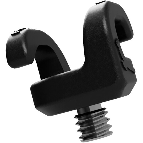 KONDOR BLUE MondoTies XL Cable Clips - 4-Pack, 3/8-16 Mount, Holds 3-6 Cables For Camera Rigs