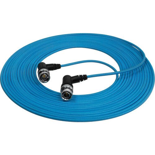 Kondor Blue Ultra-Thin 6G-SDI Right-Angle BNC Cable (25’) - B&C Camera